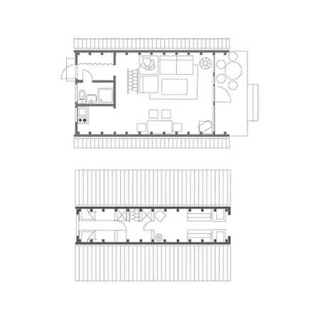 Ferienwohnpark Nurdachhaus Typ 7 Nd 10 * Immenstaad am Bodensee